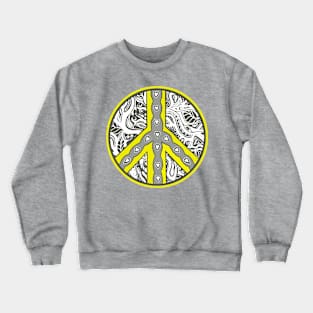 Circle of Peace Tangle Var 6A Crewneck Sweatshirt